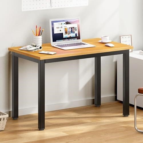 Desk - 31.5 Inch Small Computer Desk for Home Office -Writing Table for Small Spaces White - Image 3