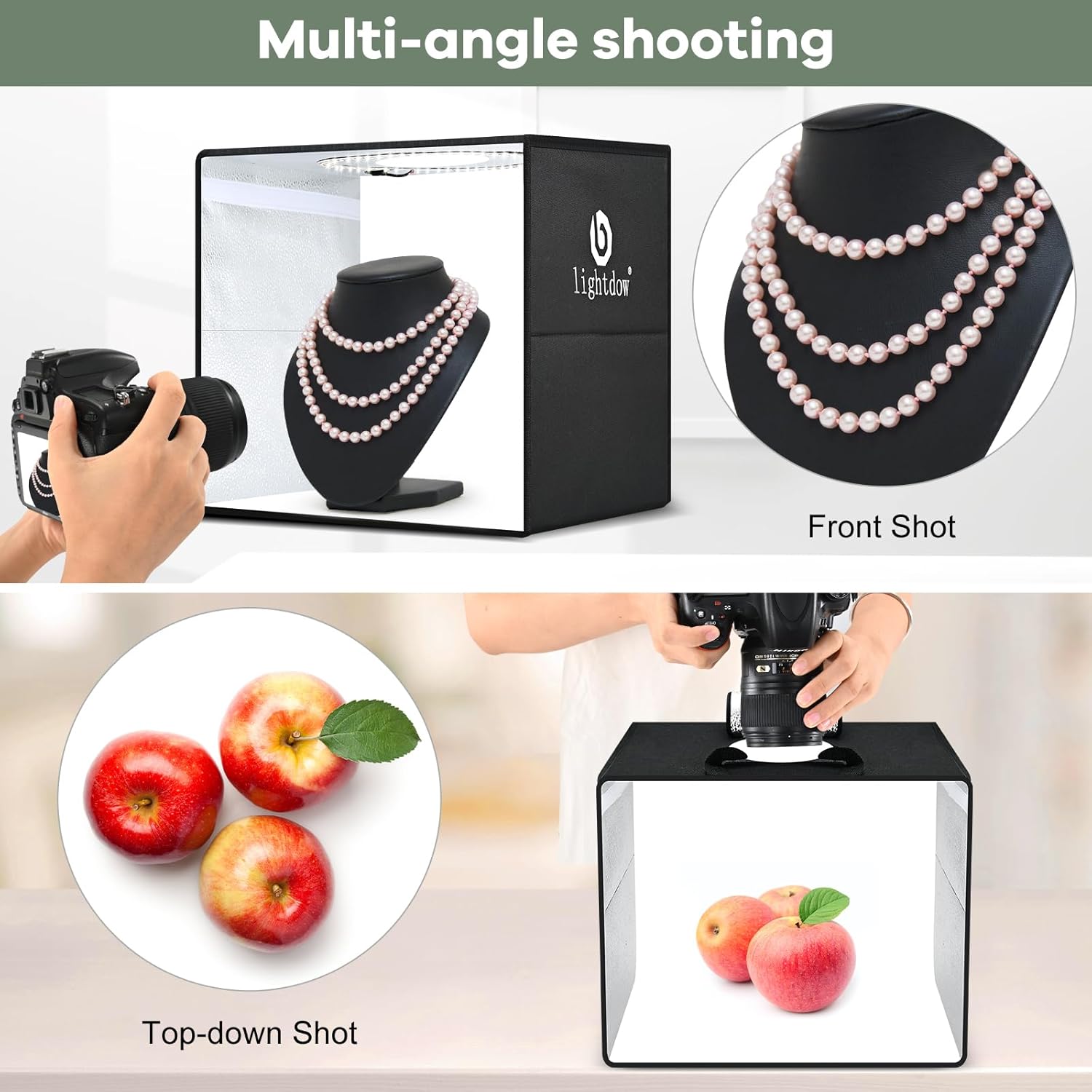 16"x16"x12" Photo Studio Light Box Photog - Image 3
