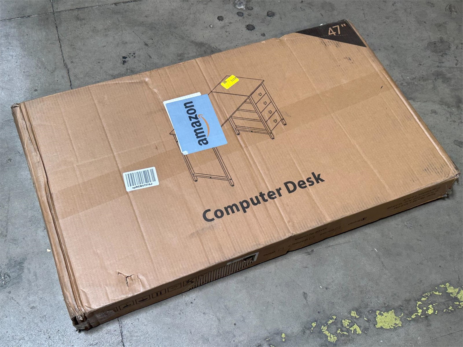 47 inch Computer Desk with 4 Fabric - Image 6
